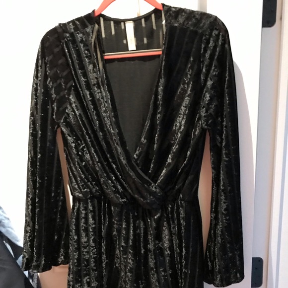 black suede romper - Picture 2 of 3